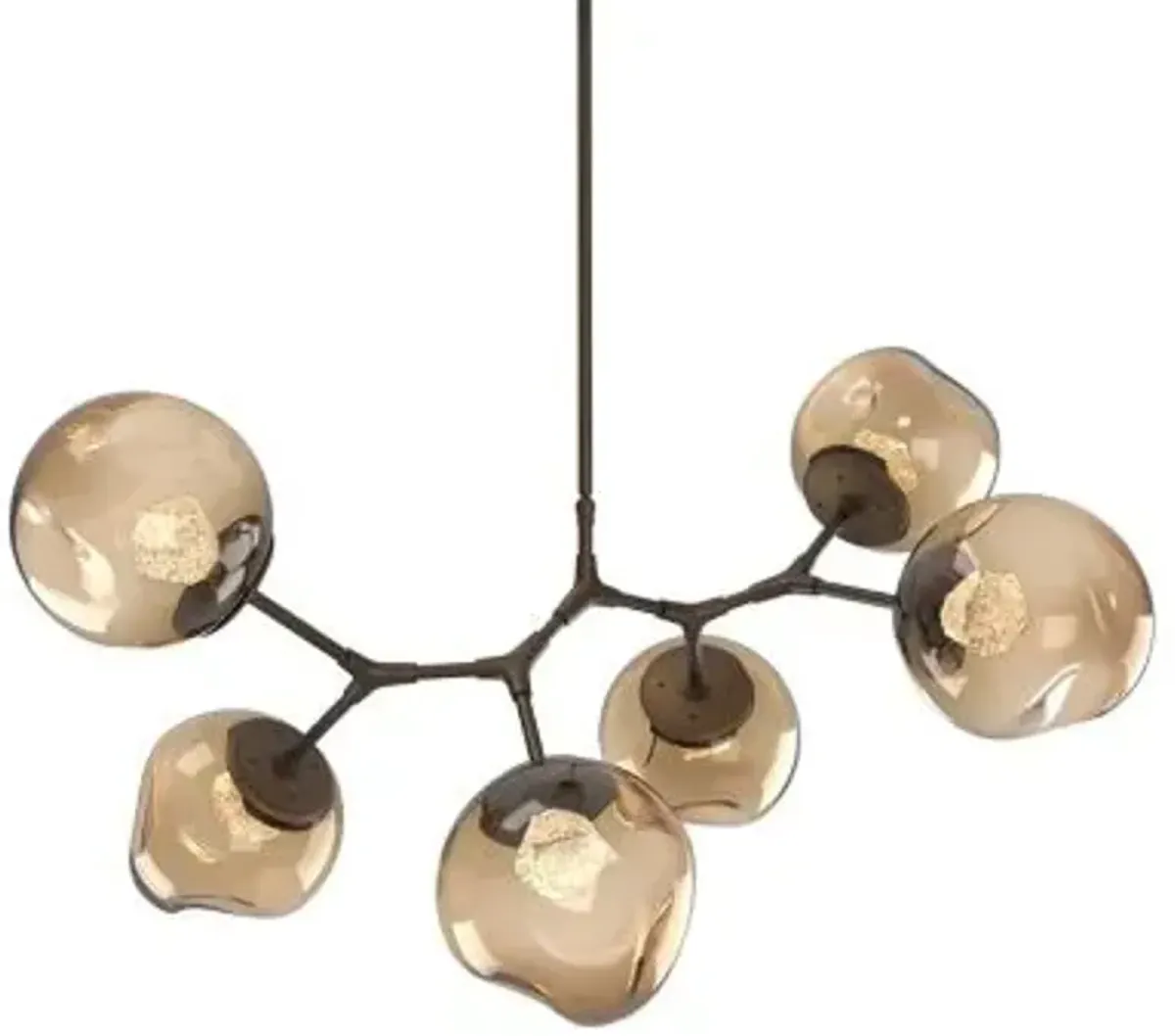 Luna Modern Branch LED Multi-Light Pendant