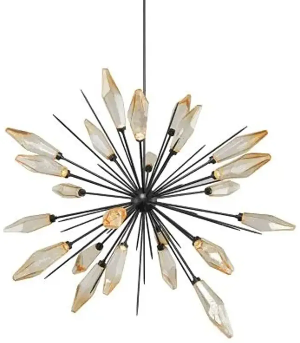 Rock Crystal LED Chandelier