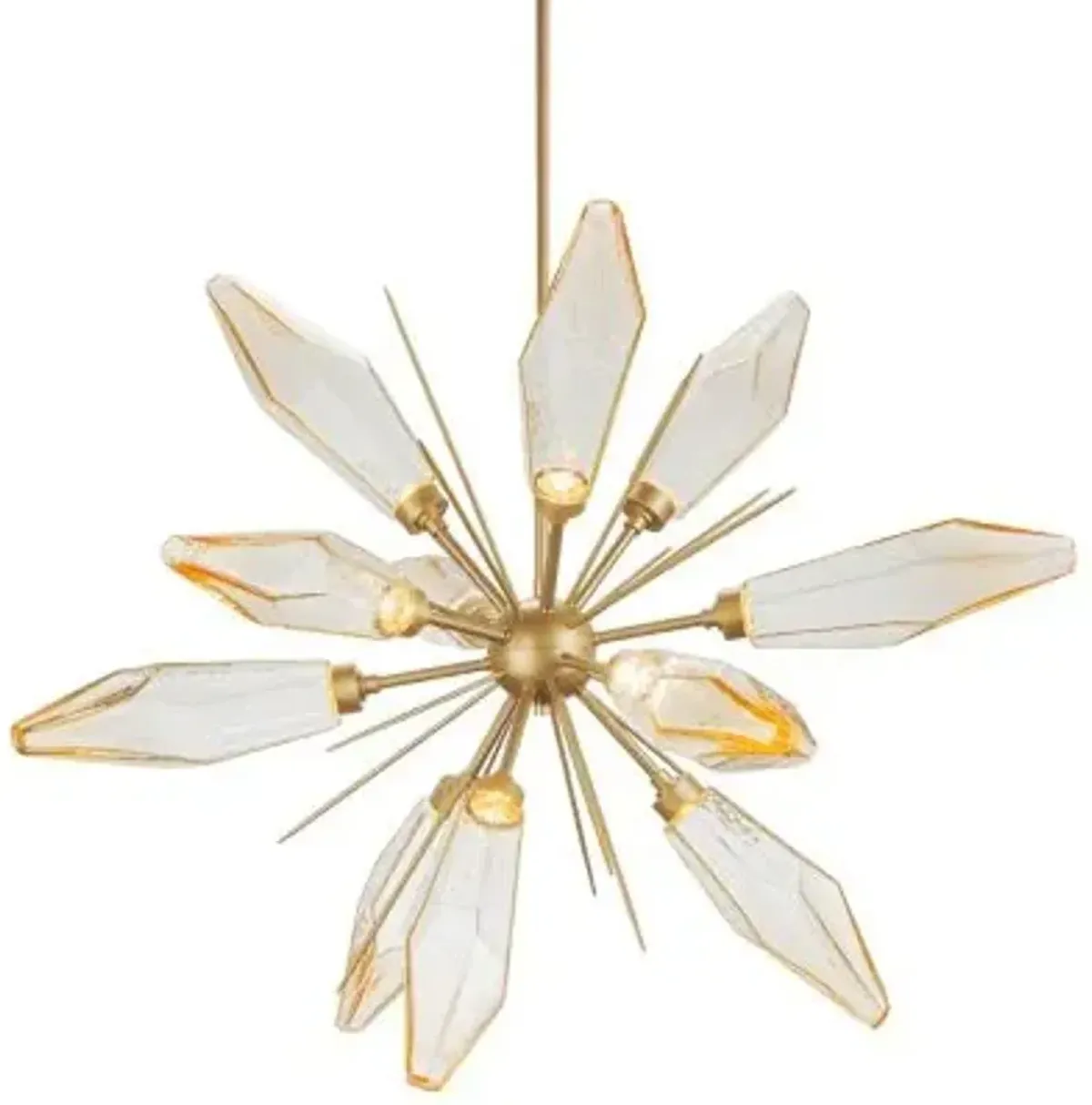 Rock Crystal LED Chandelier