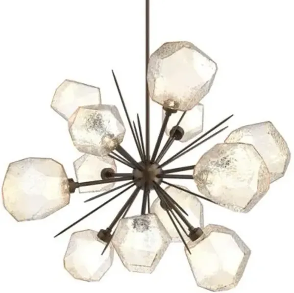 Gem Starburst LED Chandelier