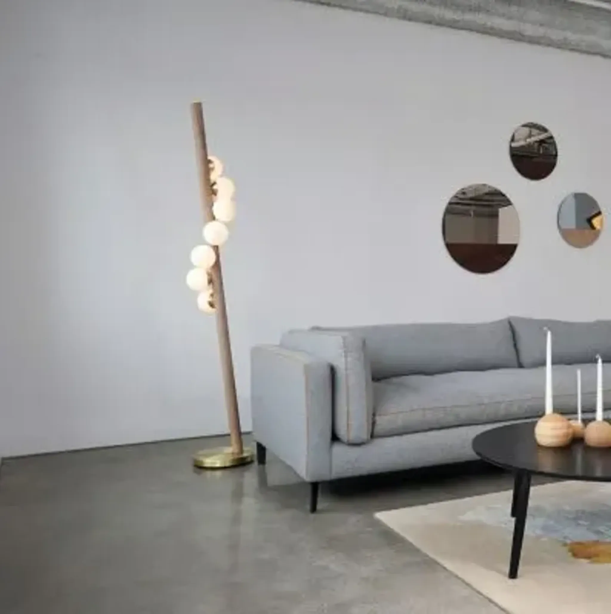 Willow Led Floor Lamp Lumens Light Living | Furniture.com