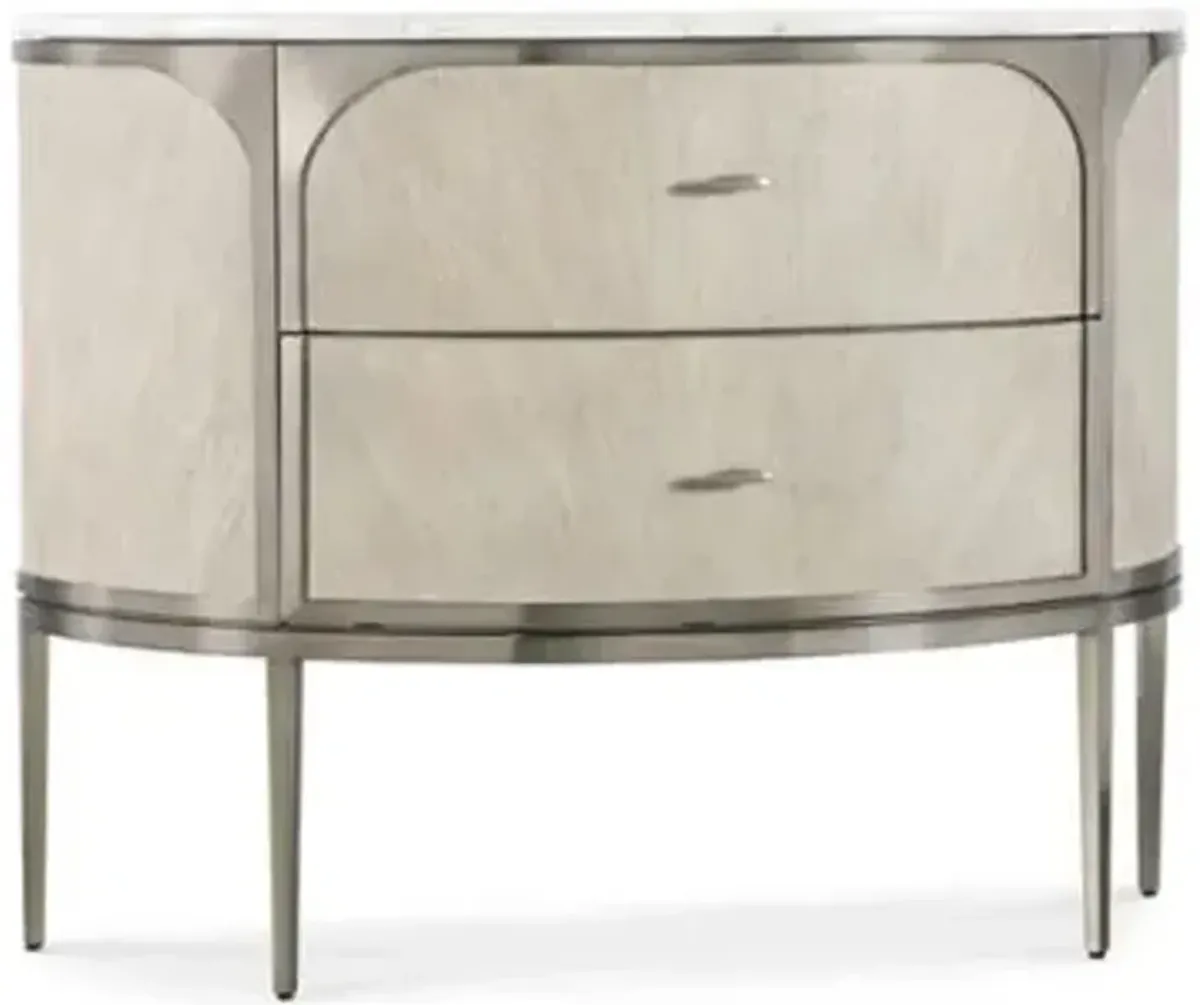 Modern Mood Two Drawer Nightstand