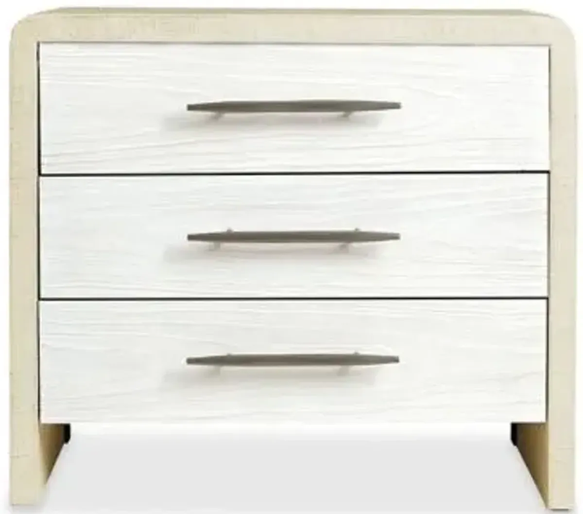 Cascade Three-Drawer Nightstand