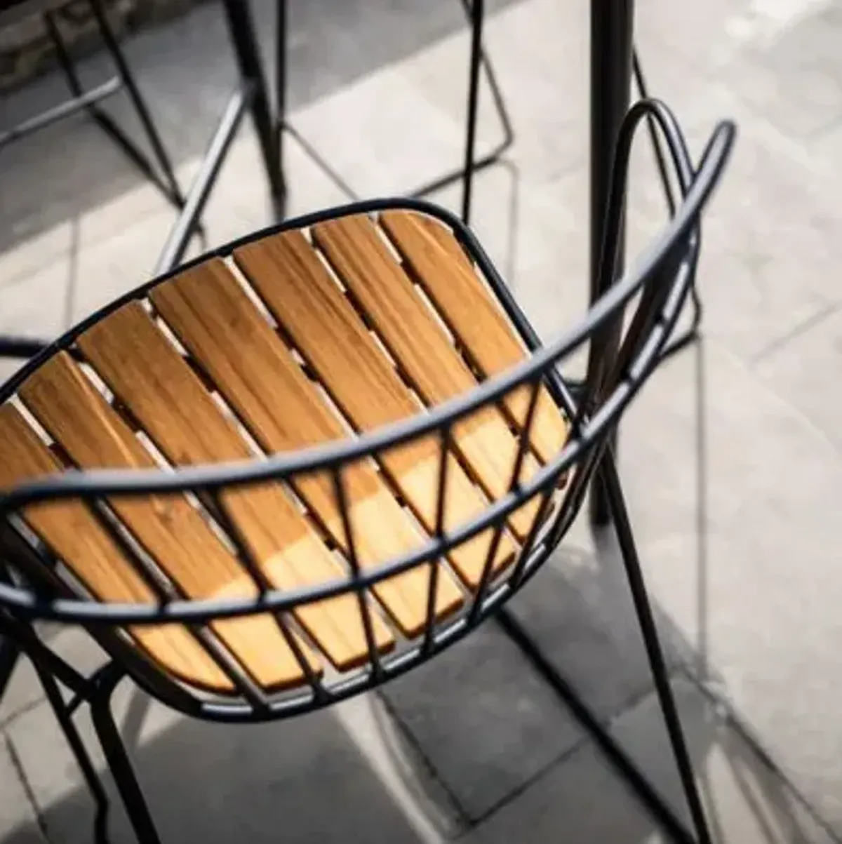Paon Outdoor Bar Stool  Set of 2