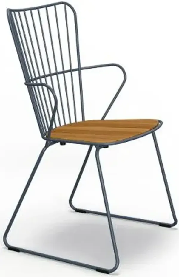 Paon Outdoor Dining Chair Set of 2