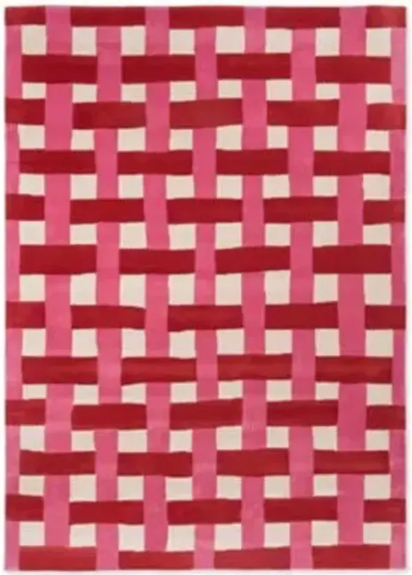 Basket Weave Area Rug