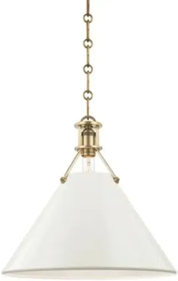 Painted No. 2 Cone Pendant