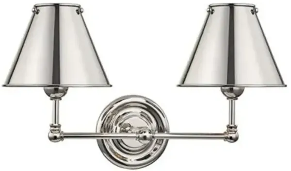 Classic No.1 2-Light Swing-Arm Wall Sconce
