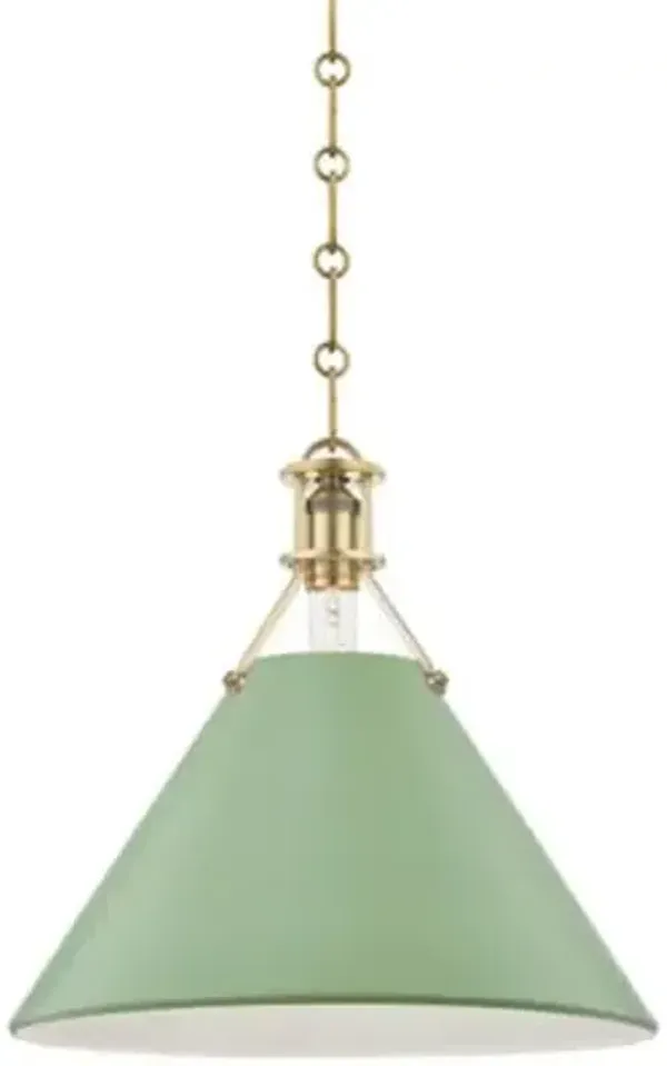 Painted No. 2 Cone Pendant