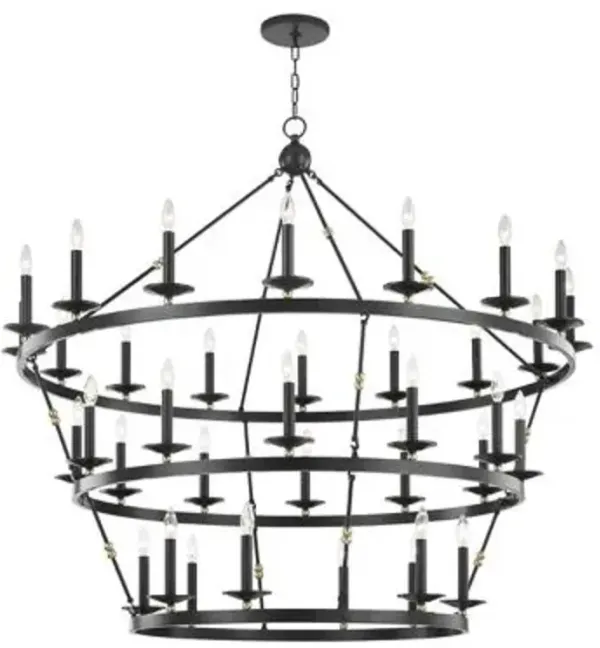 Alendale 3 Tier Chandelier