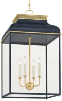 Aged Brass with Distressed Bronze color