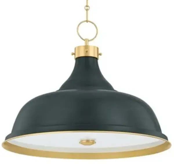 Painted No. 1 Pendant