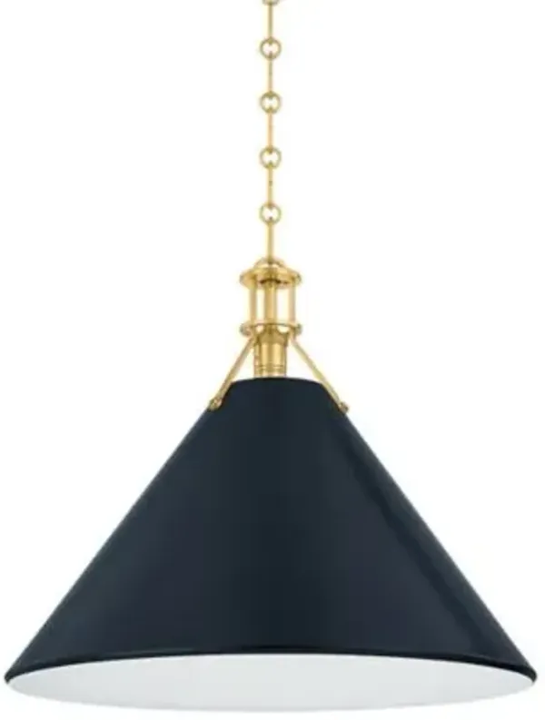 Painted No. 2 Cone Pendant