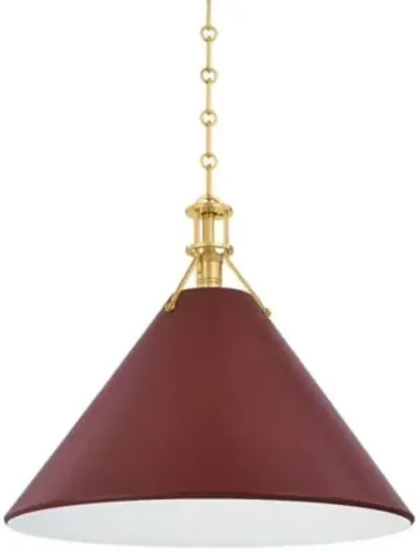 Painted No. 2 Cone Pendant