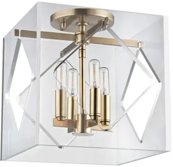 Travis 4-Light Flushmount