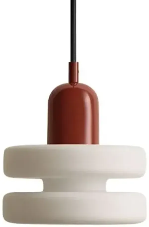 Double Puck Outdoor Mini Pendant