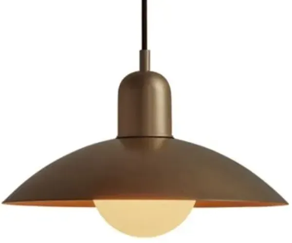 Brass Arundel Orb Outdoor Pendant
