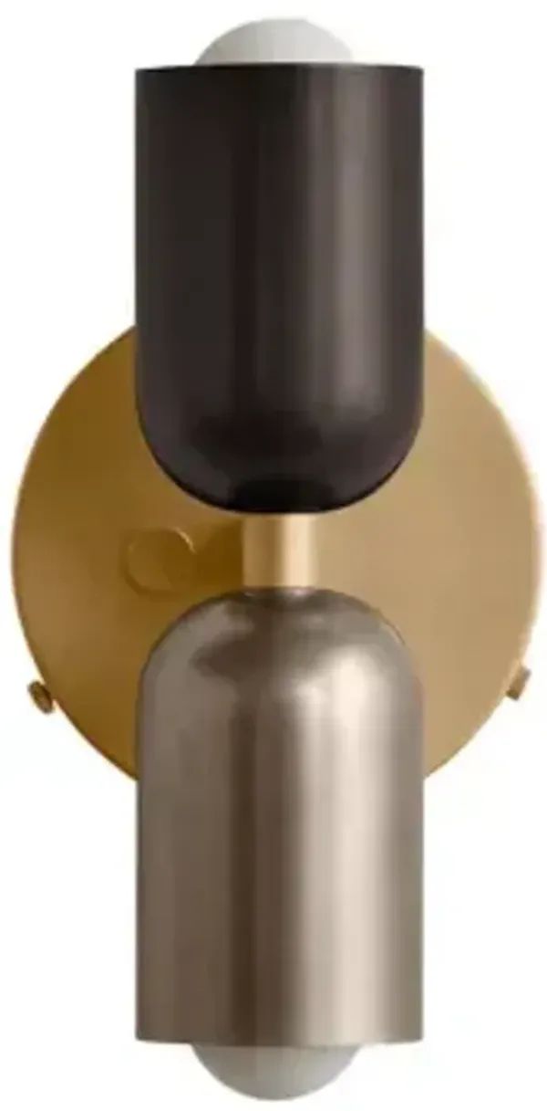Brass Up Down Wall Sconce