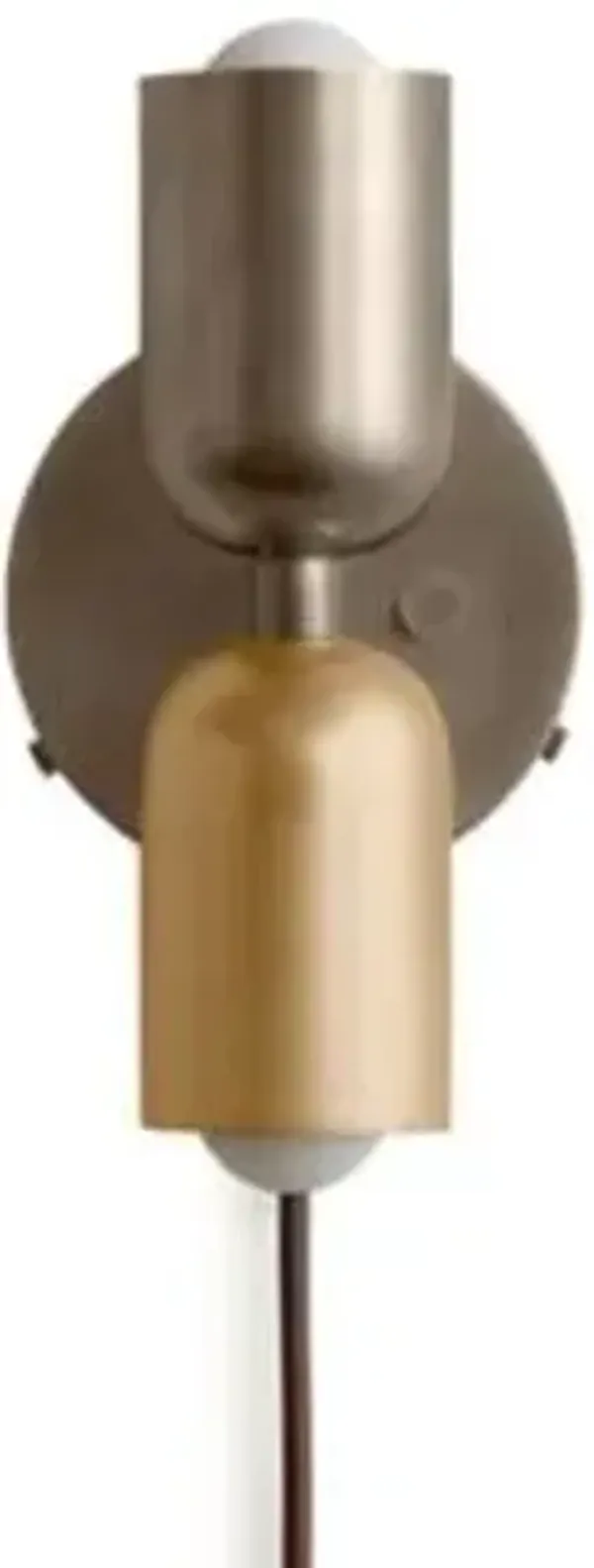 Brass Up Down Wall Sconce