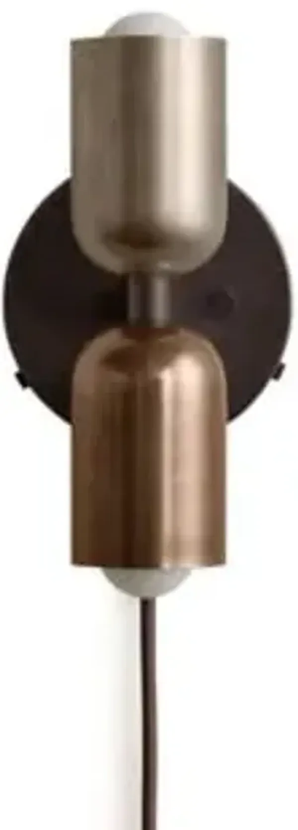 Brass Up Down Wall Sconce