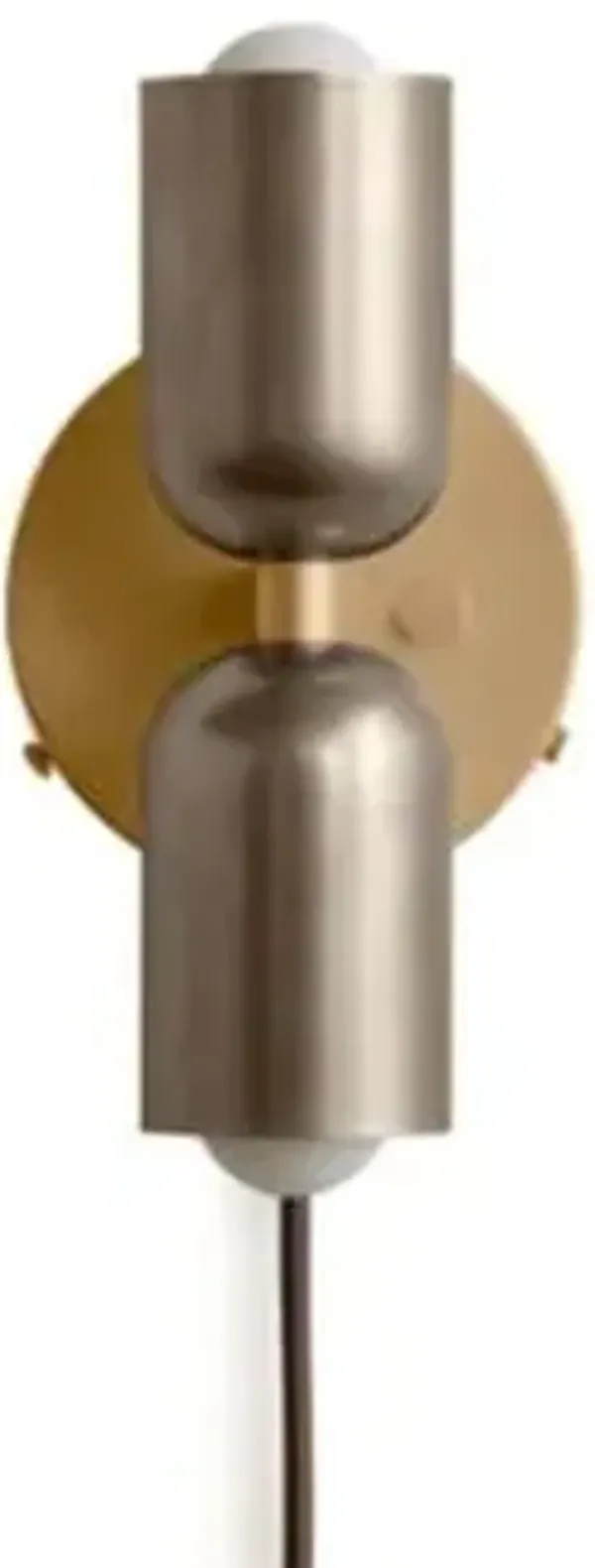 Brass Up Down Wall Sconce