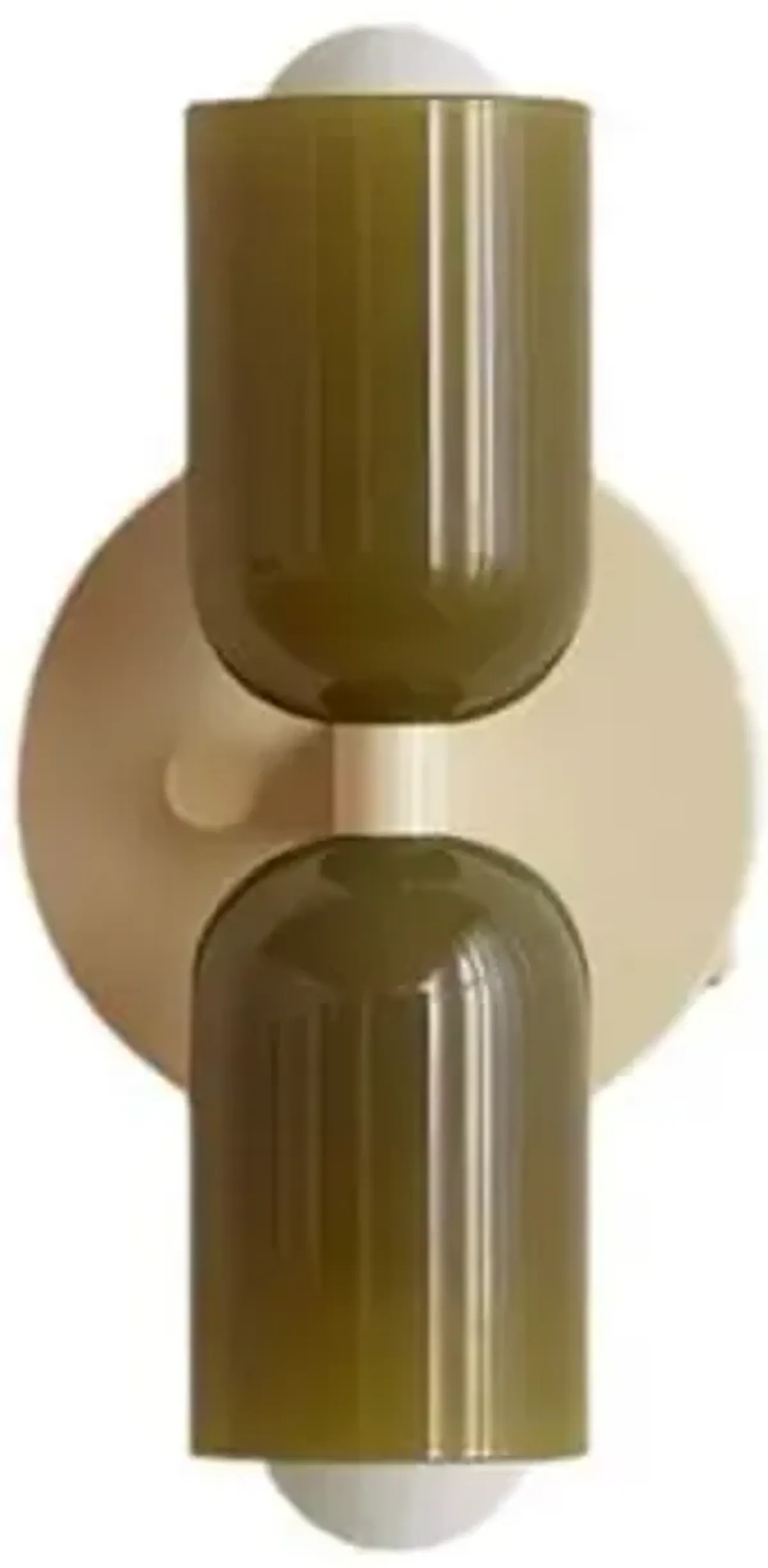 Chromatic Glass Up Down Wall Sconce