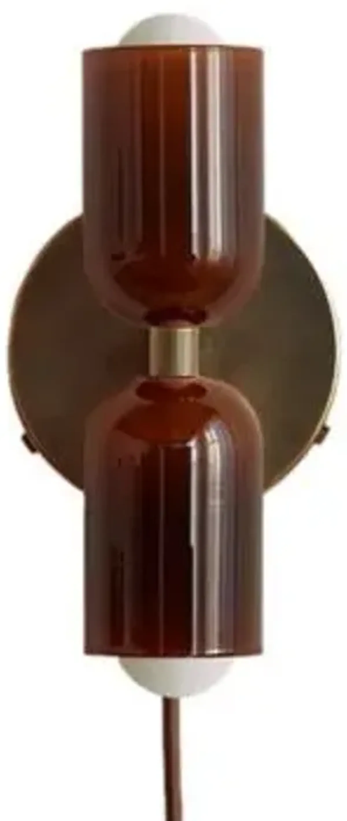 Chromatic Glass Up Down Wall Sconce