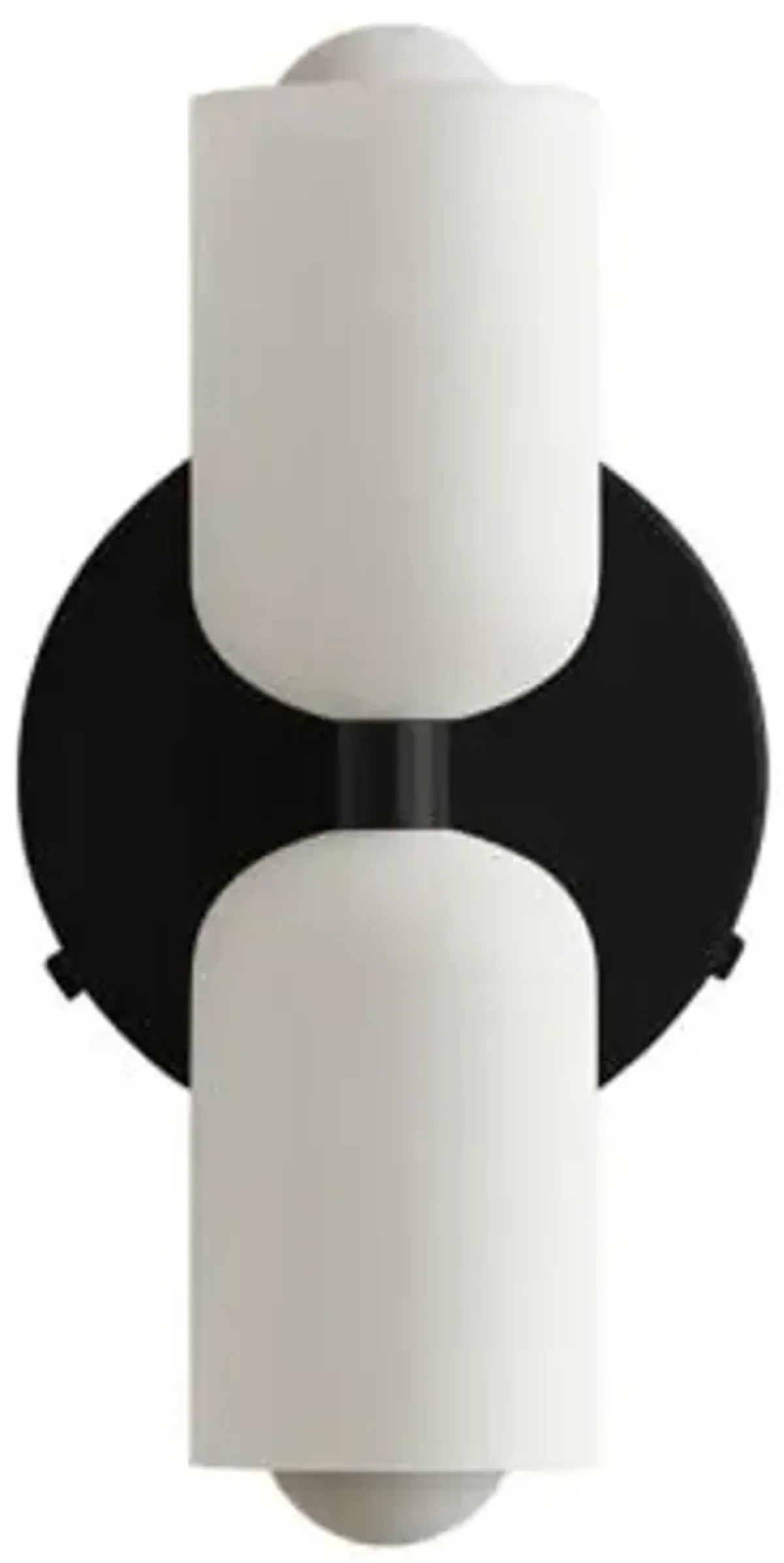 Glass Up Down Wall Sconce