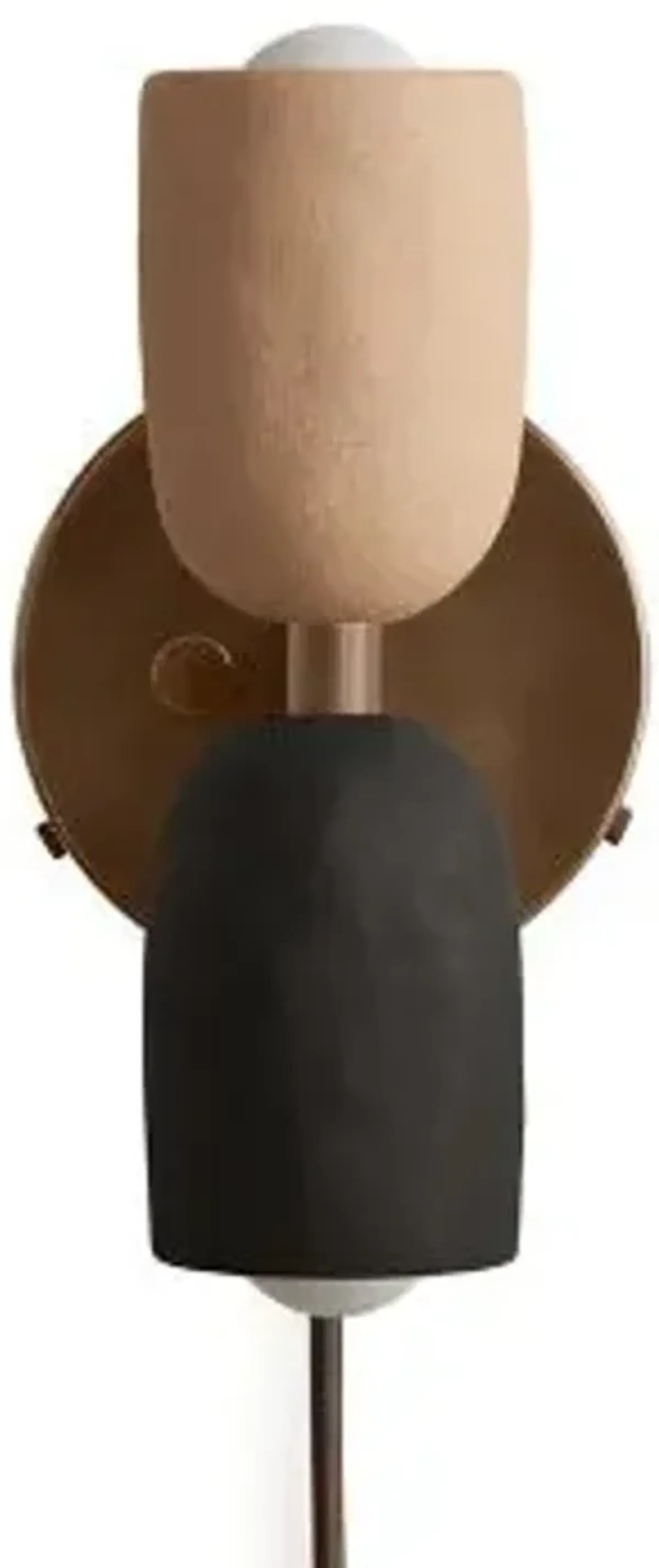 Ceramic Up Down Wall Sconce