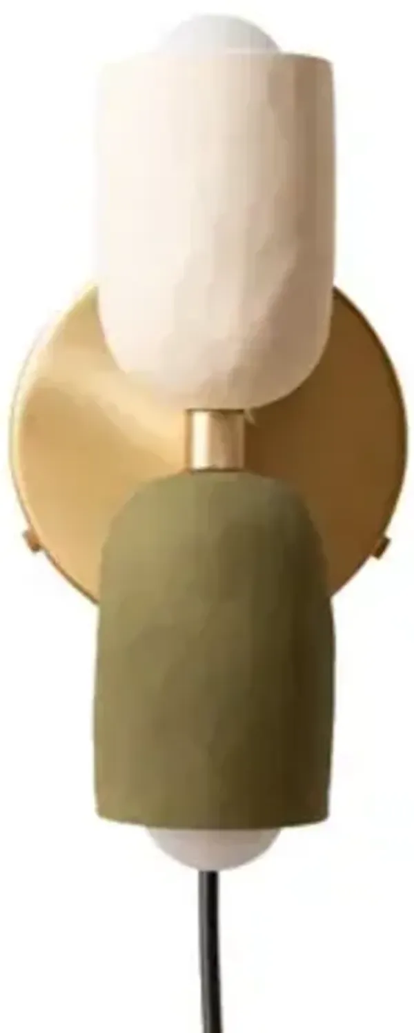 Ceramic Up Down Wall Sconce