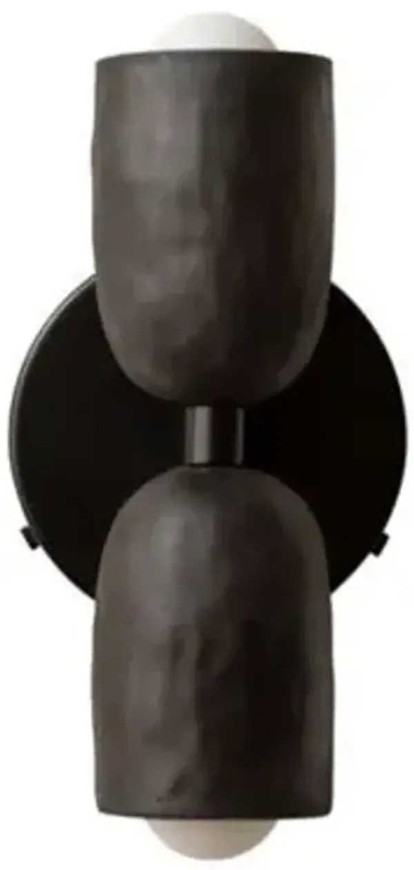 Ceramic Up Down Wall Sconce