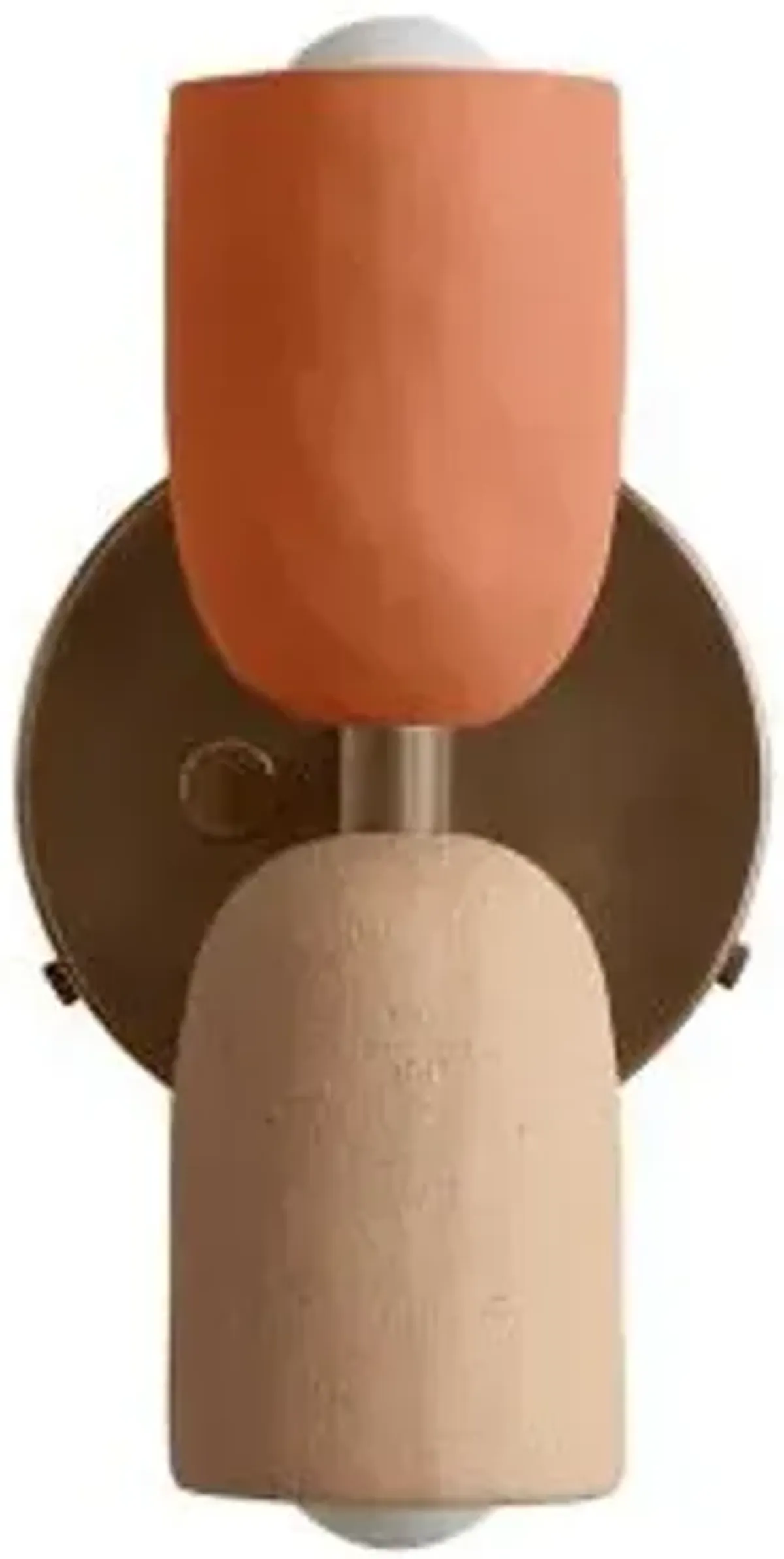 Ceramic Up Down Wall Sconce