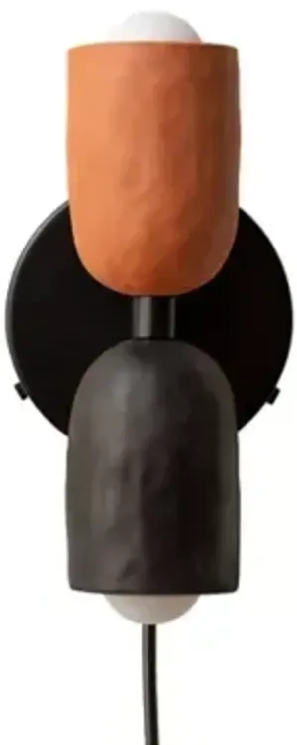 Ceramic Up Down Wall Sconce