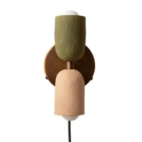 Ceramic Up Down Wall Sconce