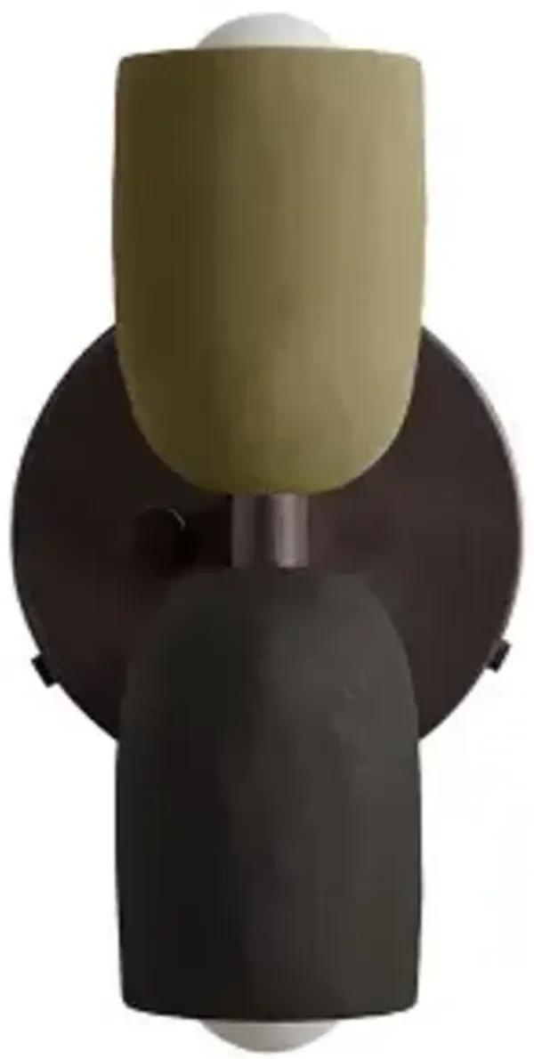 Ceramic Up Down Wall Sconce