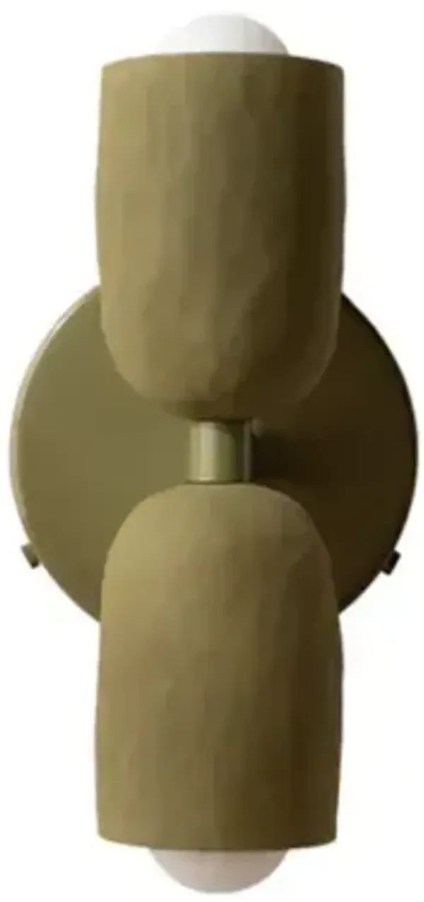 Ceramic Up Down Wall Sconce