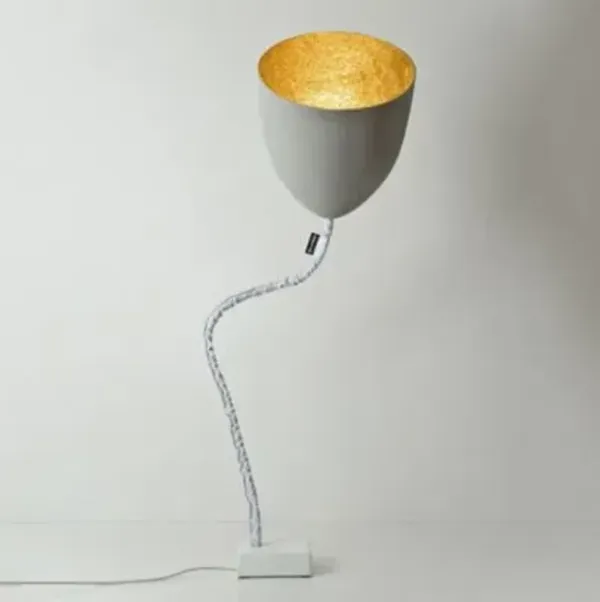 Flower Cemento Floor Lamp