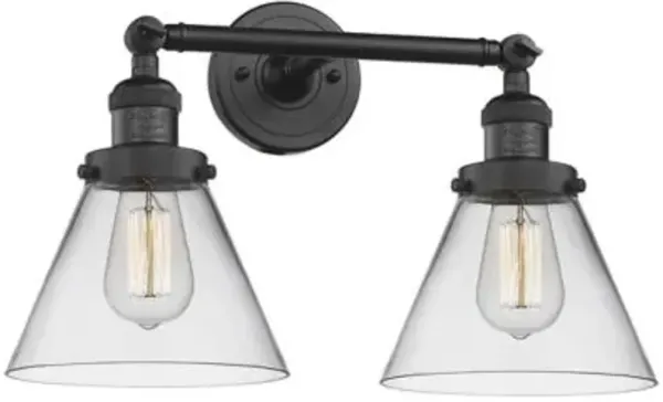 Zachary Glass Vanity Light