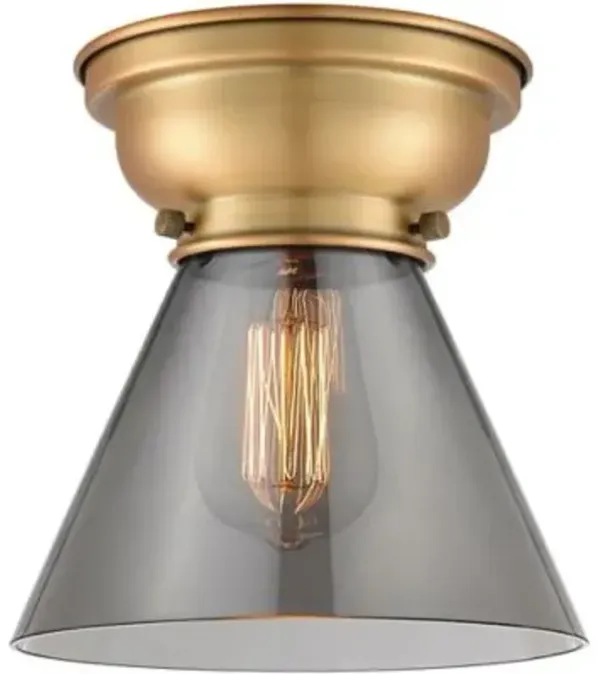 Zachary Glass Flushmount