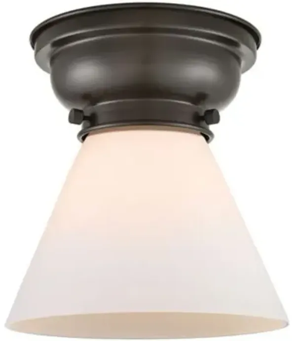 Zachary Glass Flushmount