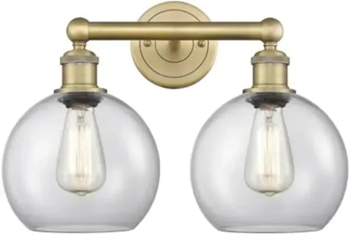 Pritchett Large Globe Vanity Light