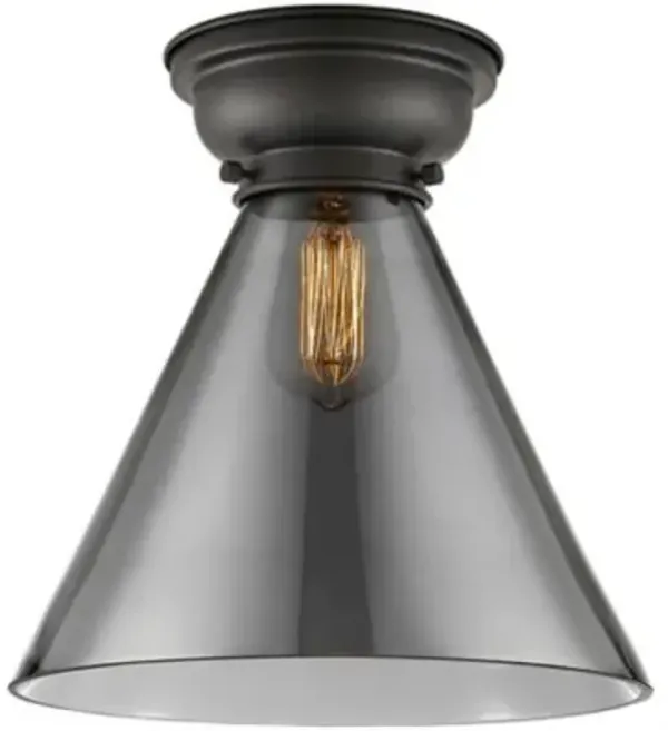 Zachary Glass Flushmount