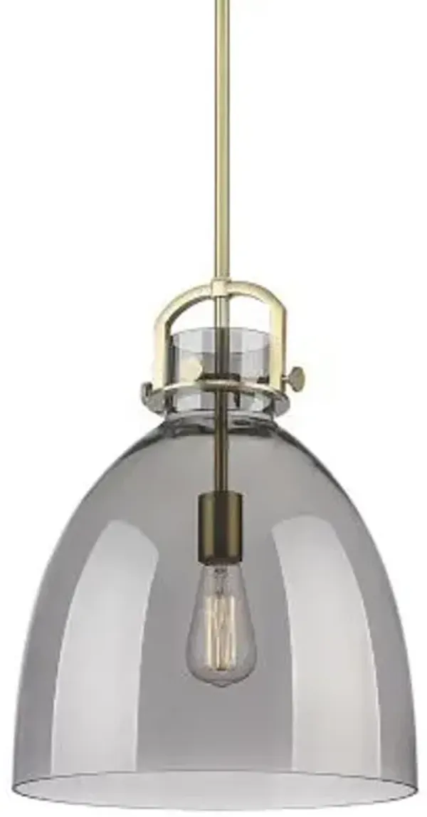 Preston Arched Frame Glass Dome Pendant