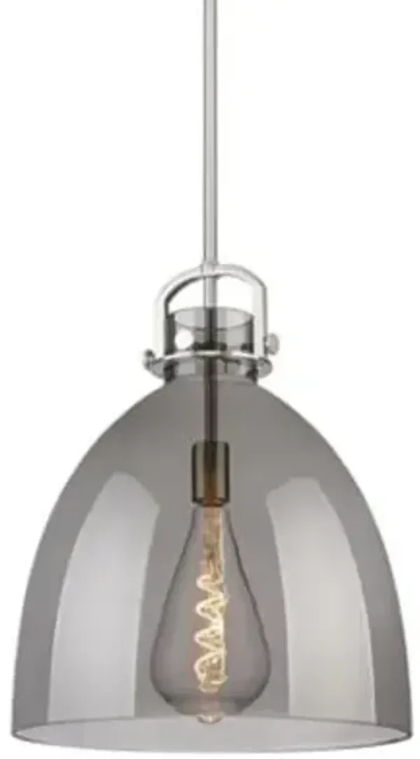 Preston Arched Frame Glass Dome Pendant
