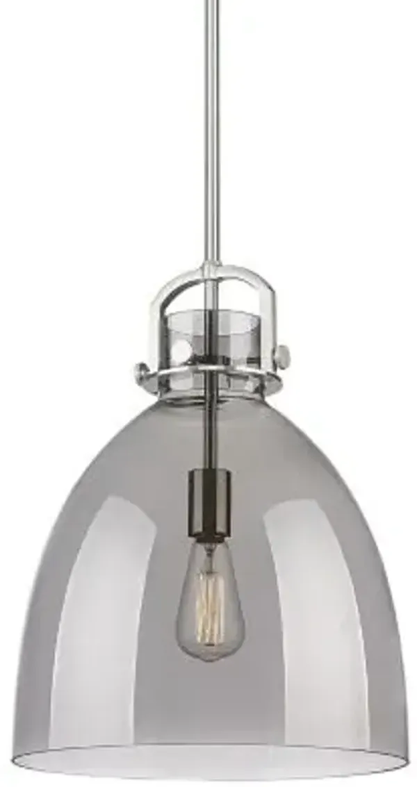 Preston Arched Frame Glass Dome Pendant