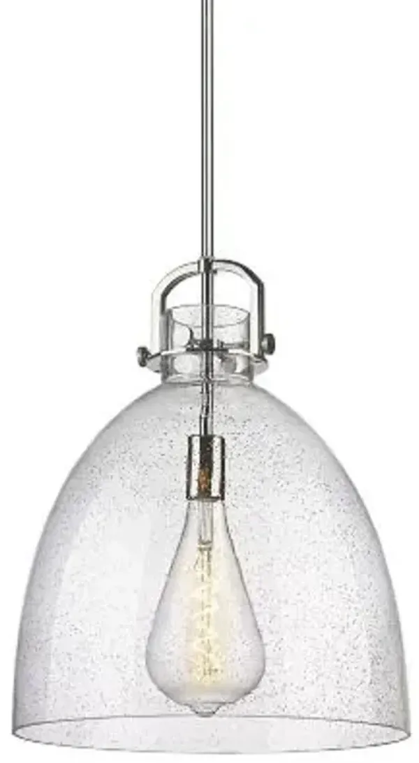 Preston Arched Frame Glass Dome Pendant