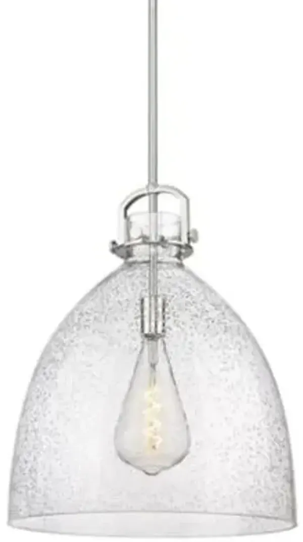 Preston Arched Frame Glass Dome Pendant