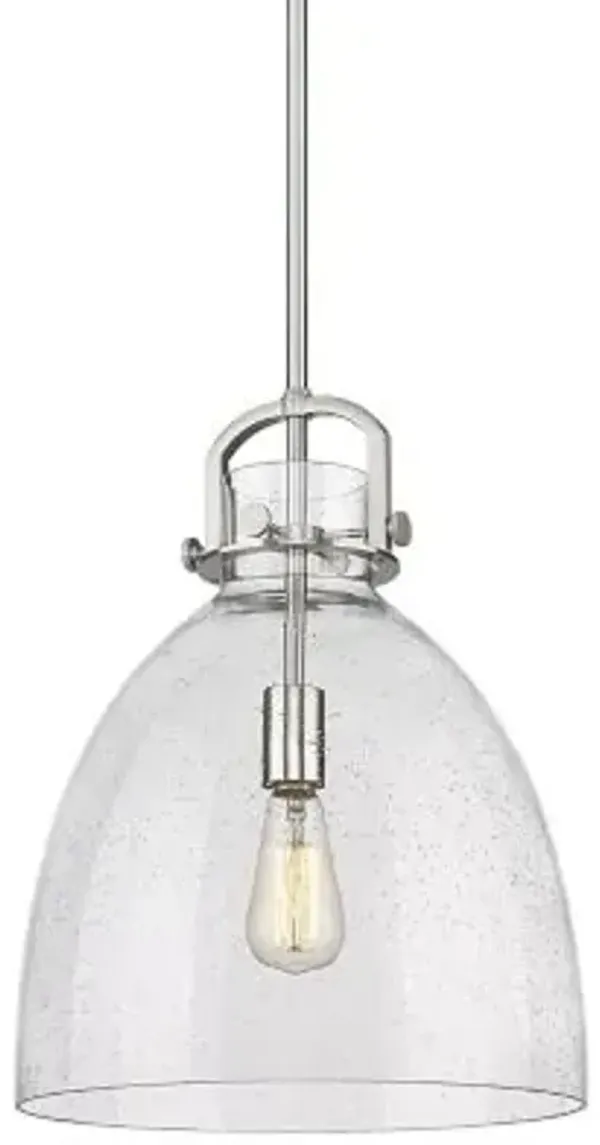 Preston Arched Frame Glass Dome Pendant