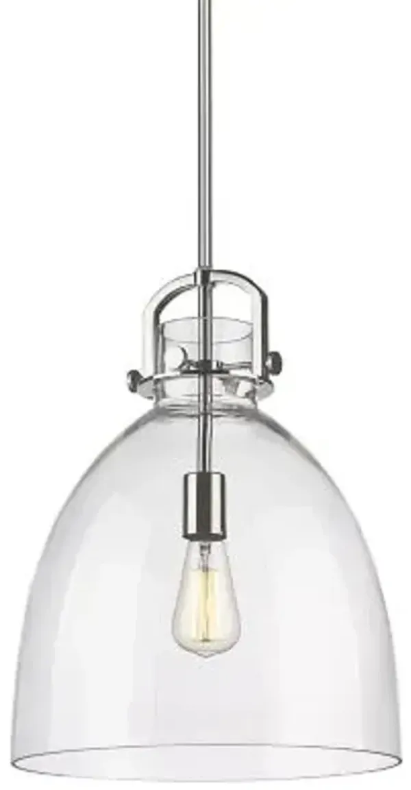 Preston Arched Frame Glass Dome Pendant