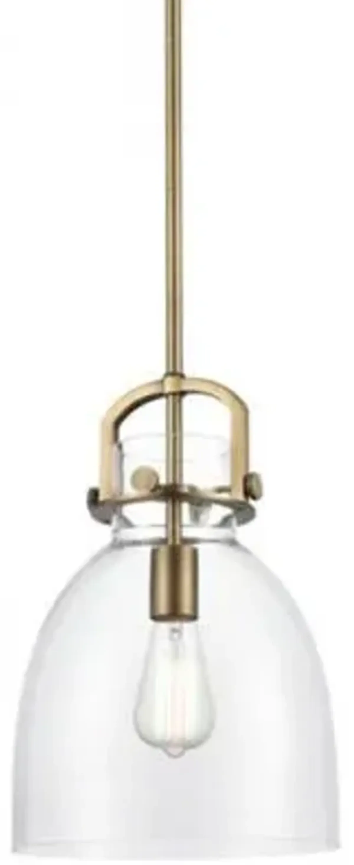 Preston Arched Frame Glass Dome Pendant